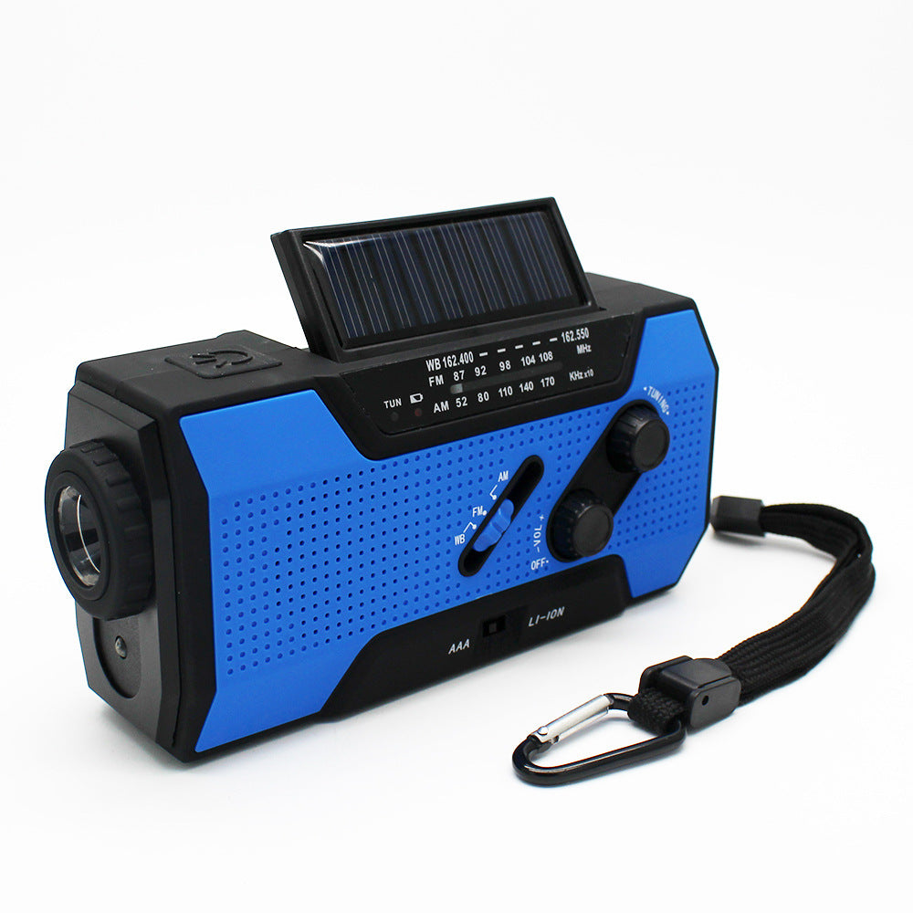 Hand crank solar radio - Connect Craze