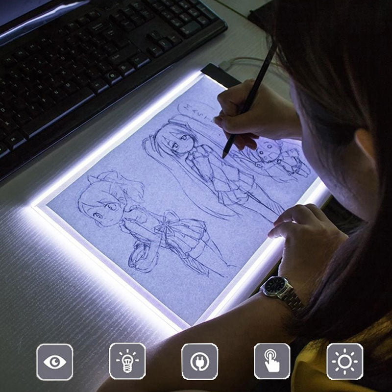 Stencil Light-Box Table-Pad Drawing-Board Art Graphic - Connect Craze