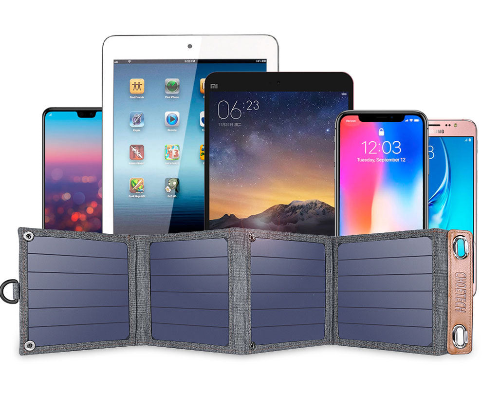 Mobile phone tablet solar charger - Connect Craze