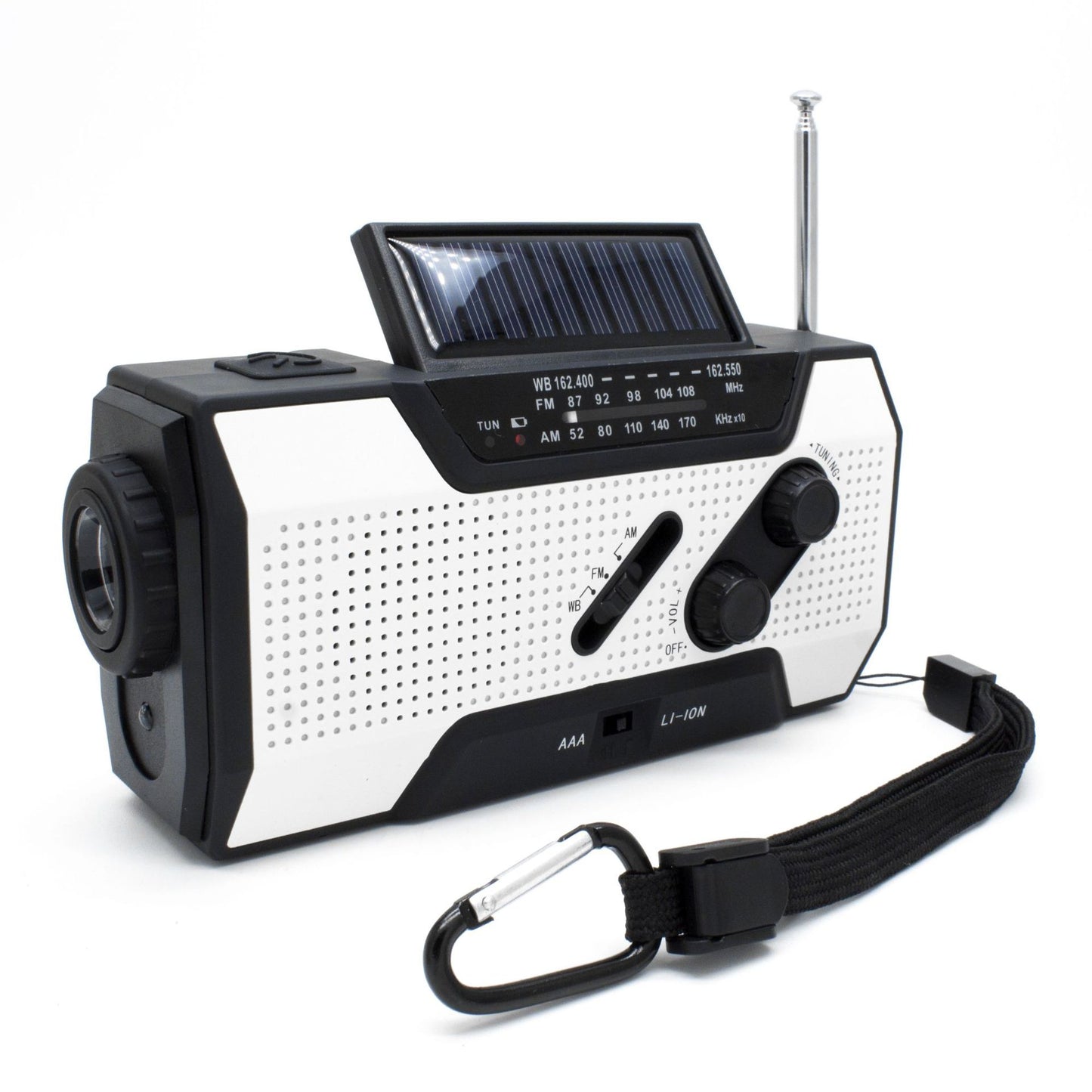 Hand crank solar radio - Connect Craze