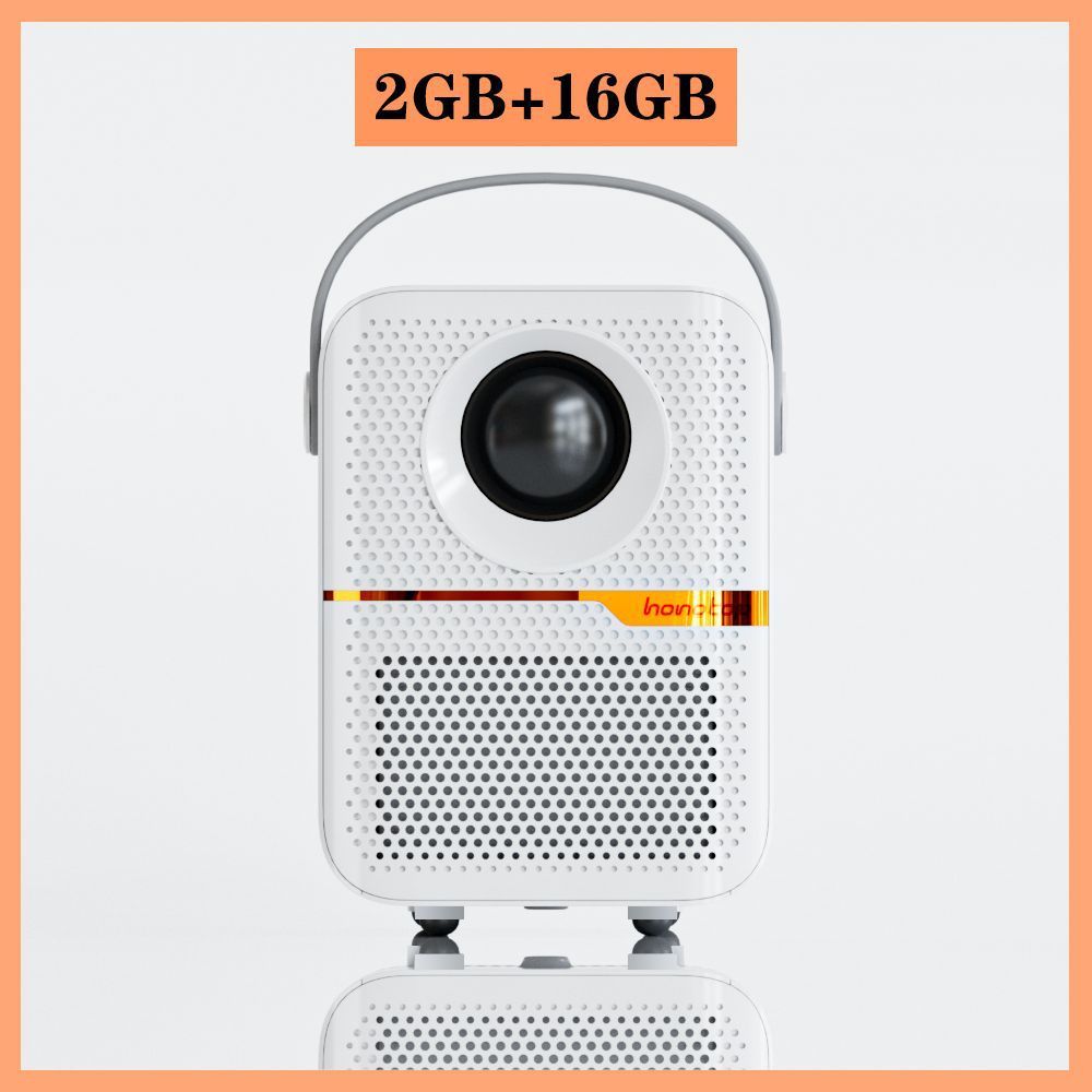 P10 2023 New Super Clear Cross-border Household Mini Portable LCD Projector Android Projector Outdoor - Connect Craze
