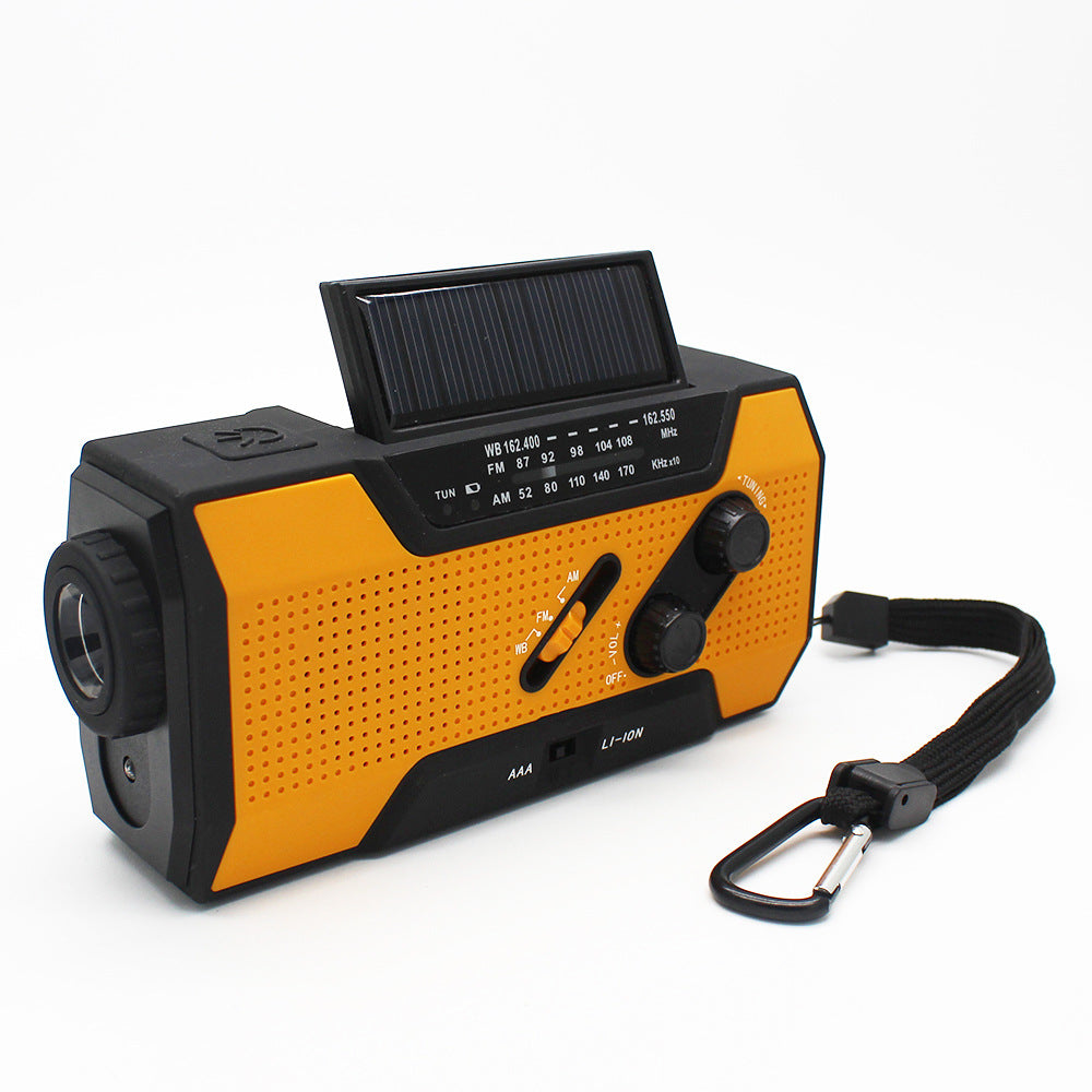 Hand crank solar radio - Connect Craze