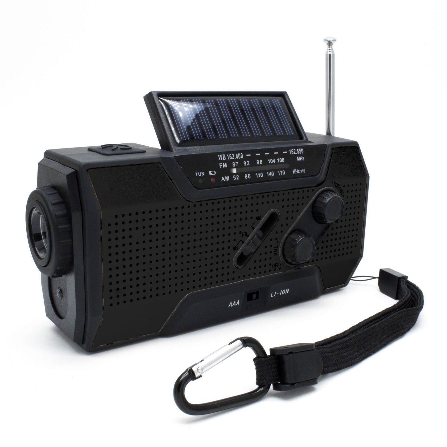 Hand crank solar radio - Connect Craze