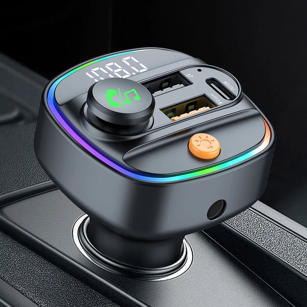 Bluetooth 5.3 FM Transmitter Car Accessories