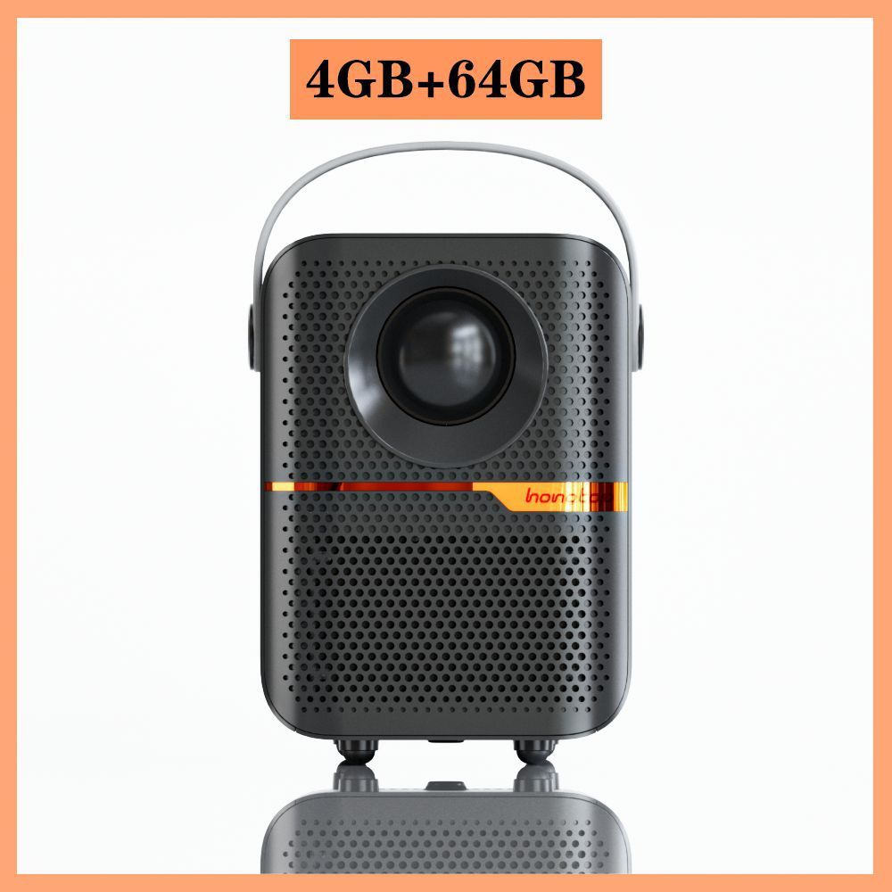 P10 2023 New Super Clear Cross-border Household Mini Portable LCD Projector Android Projector Outdoor - Connect Craze