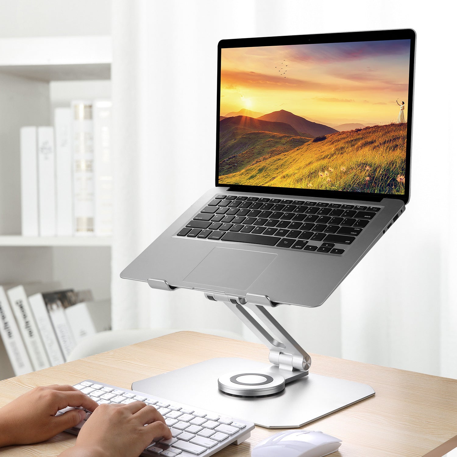360 Degree Rotating Desktop Laptop Stand - Connect Craze
