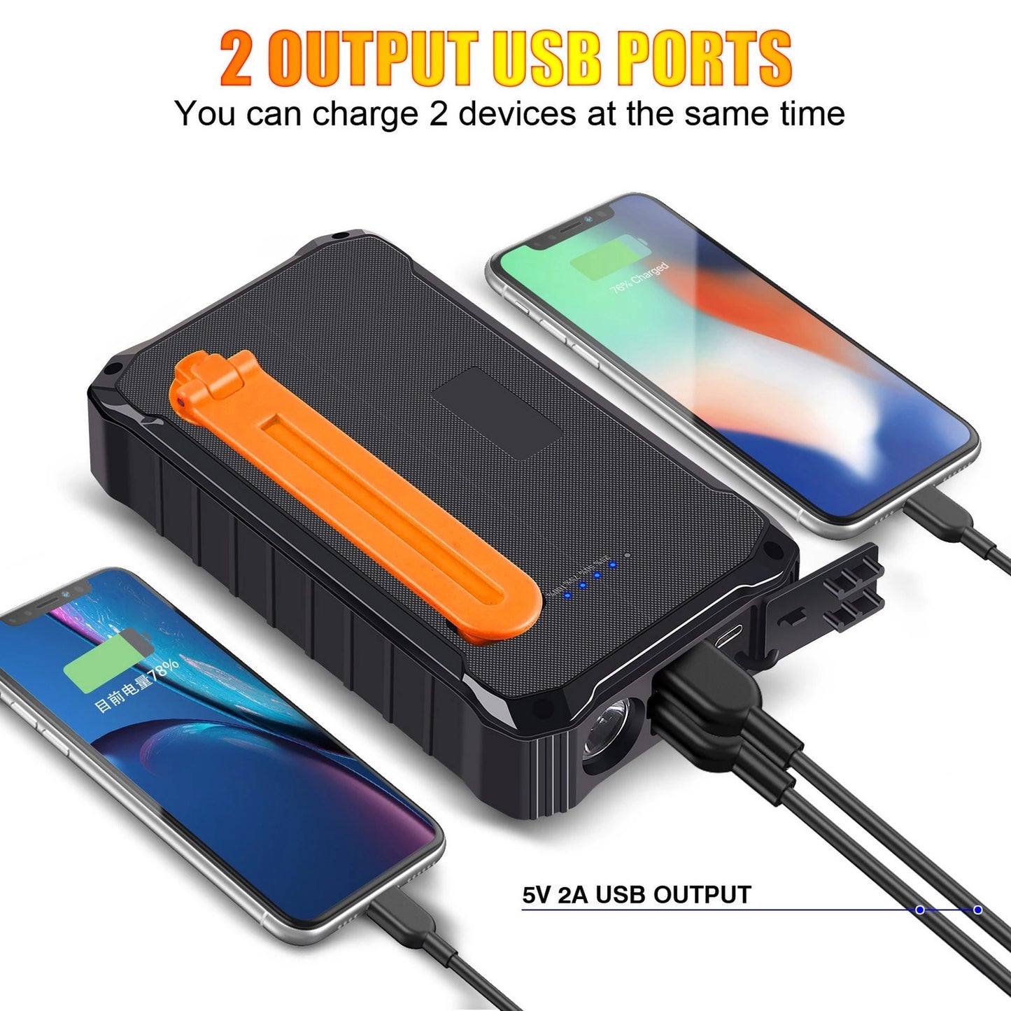 Portable Solar Hand Power Bank - Connect Craze