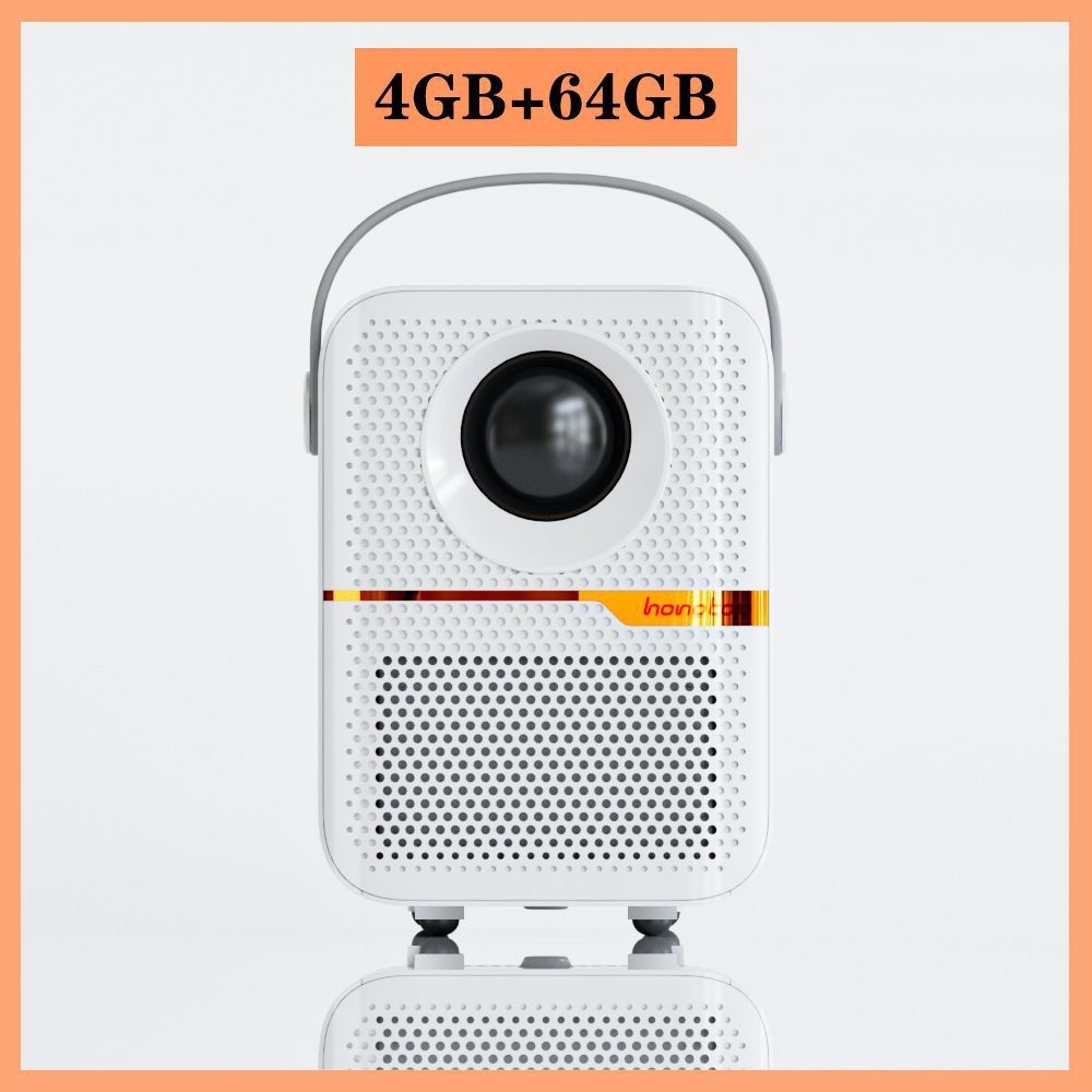 P10 2023 New Super Clear Cross-border Household Mini Portable LCD Projector Android Projector Outdoor - Connect Craze