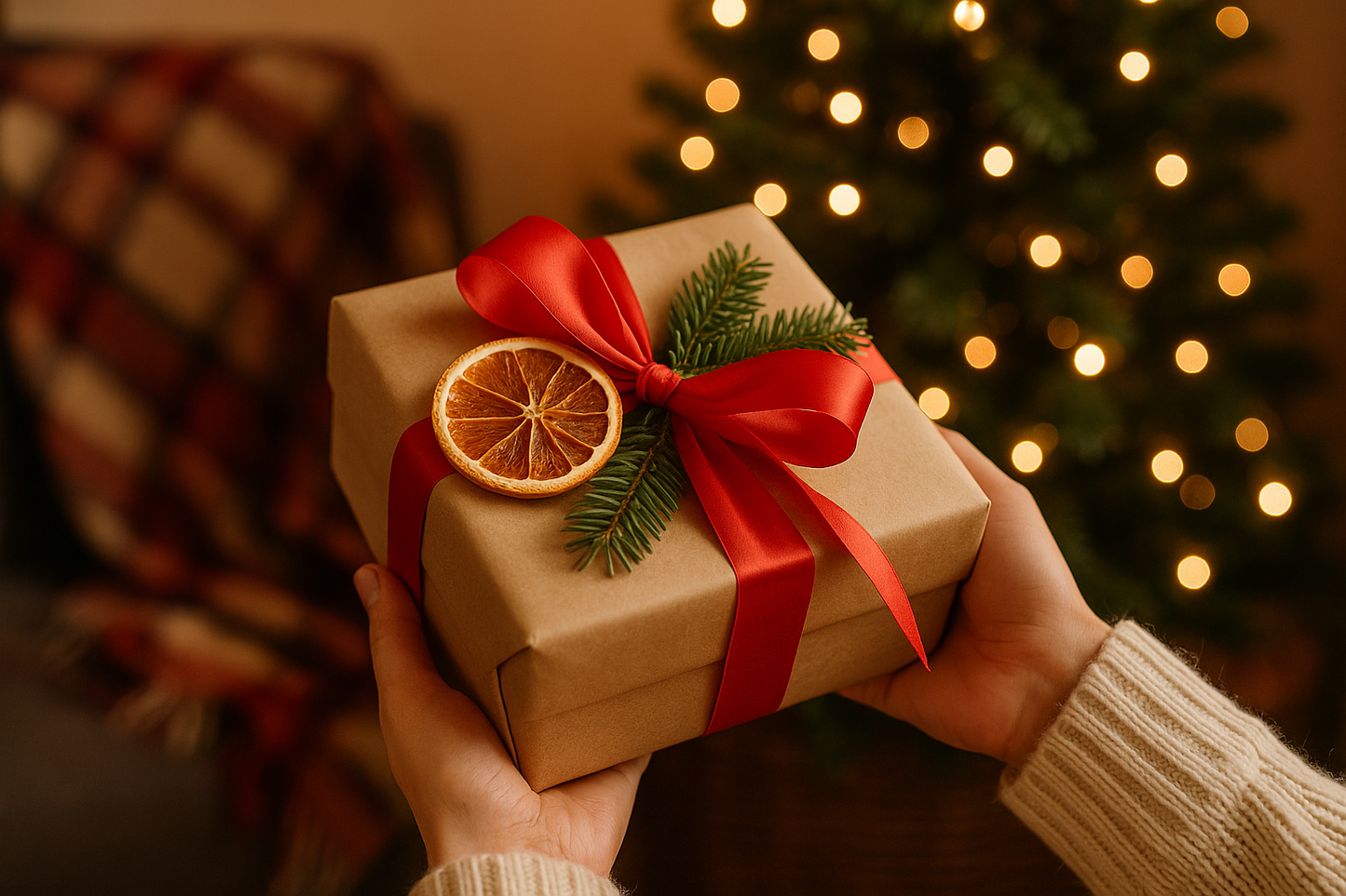 Holiday Gift Lifestyle Photo