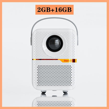 P10 2023 New Super Clear Cross-border Household Mini Portable LCD Projector Android Projector Outdoor - Connect Craze