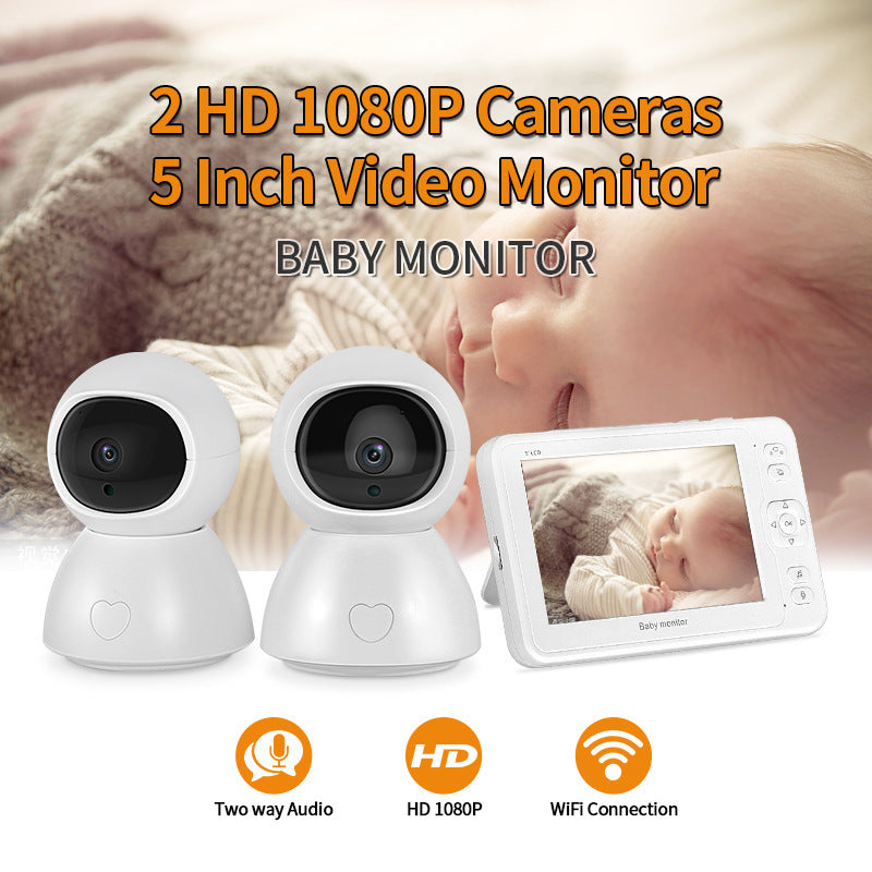 5-inch Baby Monitor Surveillance Camera - Connect Craze