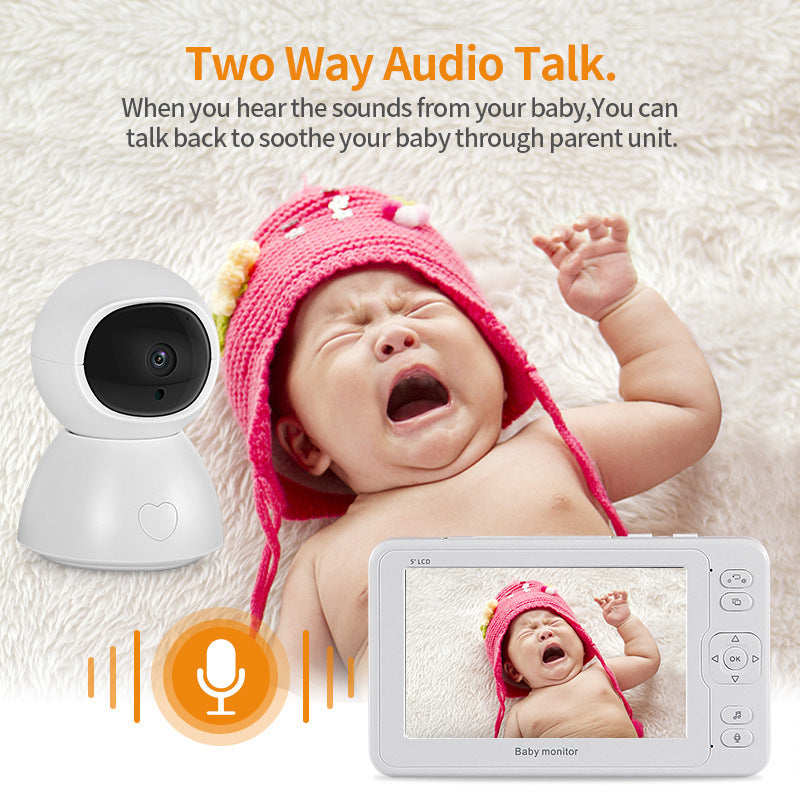 5-inch Baby Monitor Surveillance Camera - Connect Craze