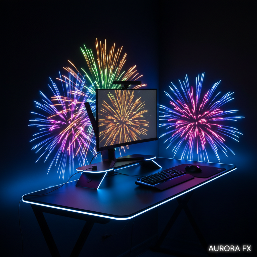 RGB Firework LED Strip Lights